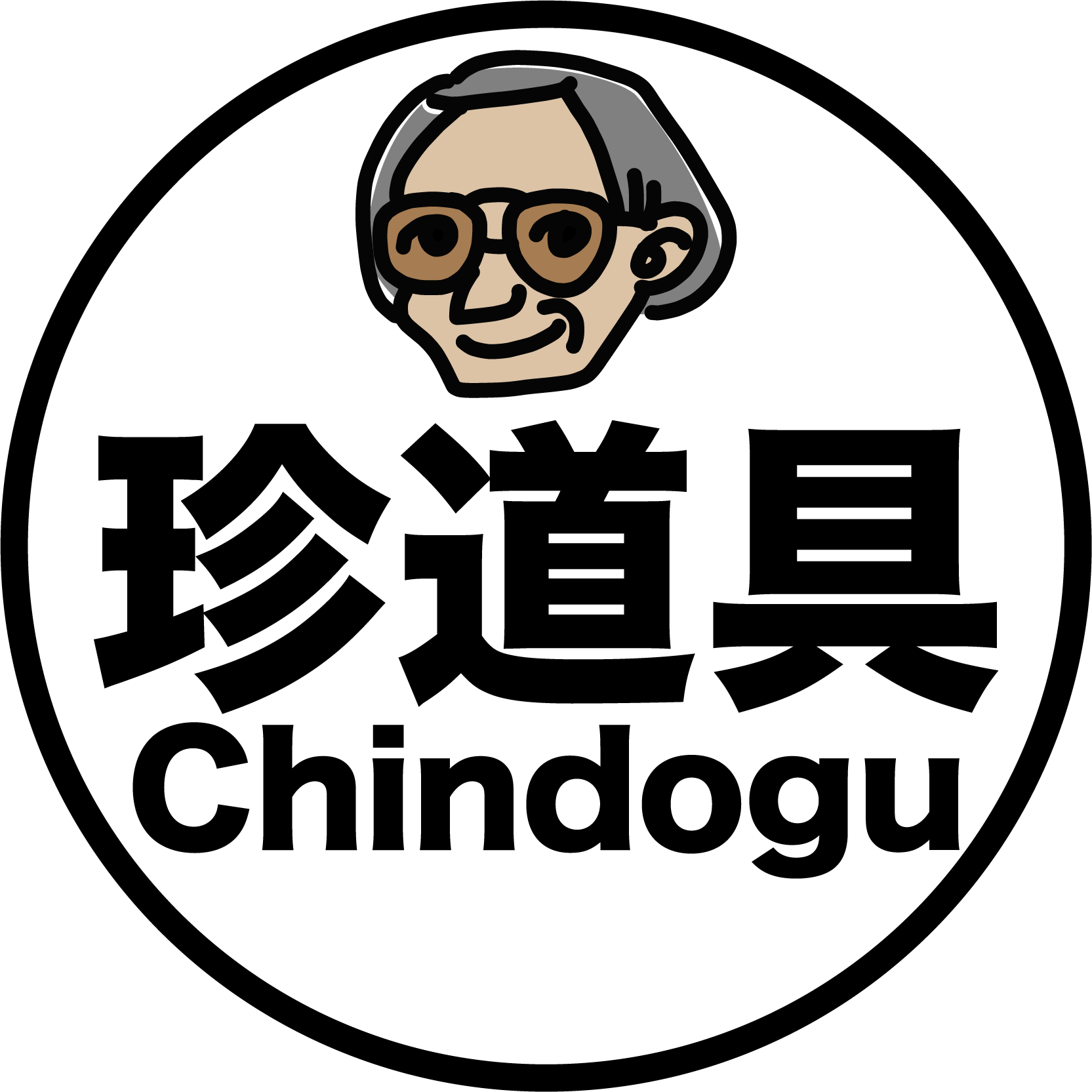 日本珍道具学会のロゴ